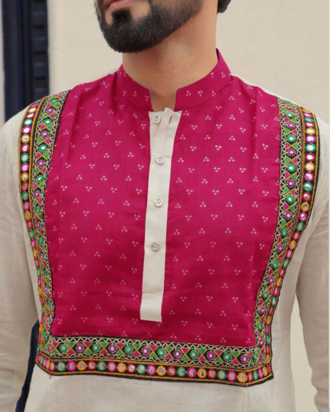 Ivory Silk Kurta